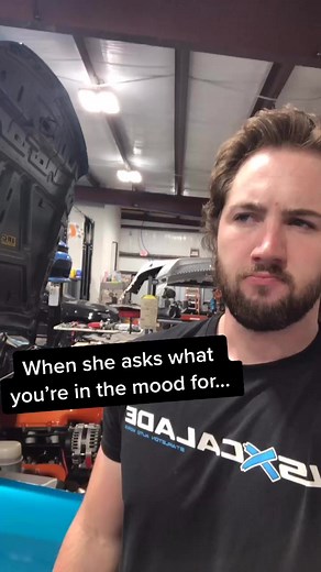 If you know...you know 😂 #garage #carguys #lsxcalade #killyourvibe #datingstorytime #WerkItFromHome #projectcar #carmemes #whenshe #v8 #twinturbo
