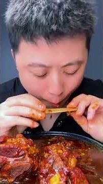 Satisfying Eating Braised Pork Ribs Really Delicious | ASMR Home Cooking Food Show