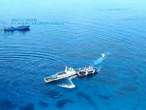 95K views · 67 reactions | WATCH: A Chinese coast guard vessel fires...