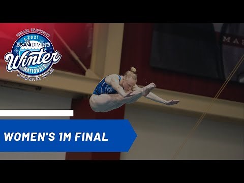 Women's 1-meter Finals- 2021 USA Diving Winter Nationals
