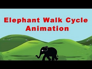 Learning Flash CS6: Elephant Walk Cycle Animation