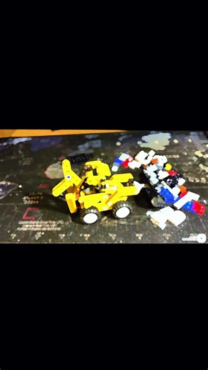What Happens When You Use Lego Backhoe Loader to Clear Clutter?