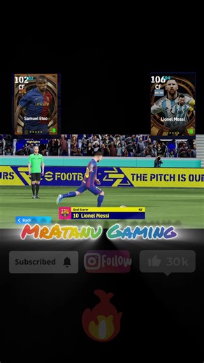 2009 Bercelona Attacker's Messi 🐐🐐🔥 & Etoo🔥🔥 goals @efootball #trending #instagood #fyp