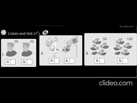 Smart Junior 3 Test 1 Task 4 audio