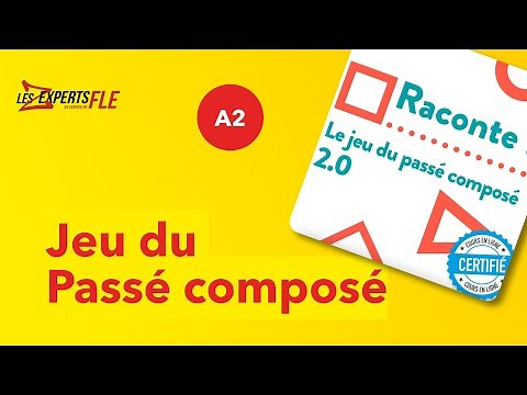 Jeu du passé composé (Activité FLE à partir du niveau A2)