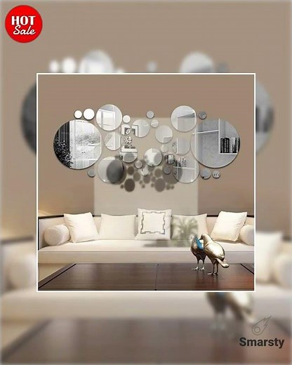 3D Acrylic Mirror Wall Stickers for Stunning Room Decor