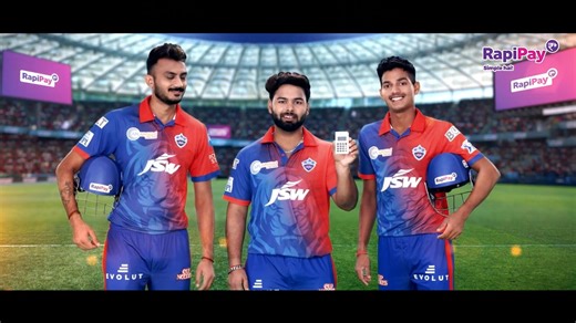 RAPIPAY MICRO ATM × DELHI CAPITALS – ft. RISHABH PANT & AXAR PATEL | OFFICIAL BRAND FILM