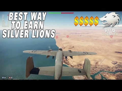 War Thunder: How to easily farm silver lions - 80k in 1 hour