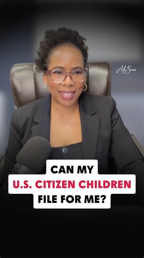 Can your U.S. citizen children file for you? At McBean Law, we guide families through every step of the process, helping you understand your options, prepare the right documents, and keep your immigration case on track. 📞 Call (914) 898-9488 or visit mcbeanlaw.com/contact to schedule a private consultation. Be sure to join our LIVE Freedom Now Show on Mondays at 1:00 PM EST for immigration updates and Q&A! 💬 Comment below and save this post if your child is filing for you! #mcbeanlaw #immigrat