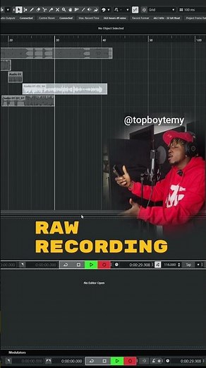 How to record a song in Cubase