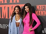Teresa Giudice and Gia Giudice arrive at Mafia Mamma screening