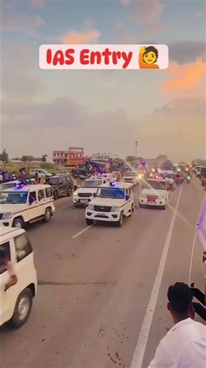 IAS officer Great Entry 😱 status || IAS officer grand entry👑 in village and at home #shorts 💞😱