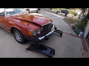 Mercedes 450 SL Oil Change
