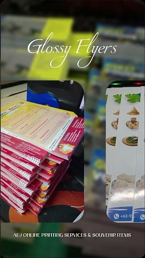 FLYERS / BROCHURES / LEAFLETS / PAMPHLET(REGULAR PAPER / GLOSSY PHOTO PAPER)