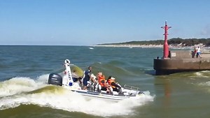 RIB turns into a submarine and rolls (word is everyone made it out ok, except the boat of course) | Boaters List TV