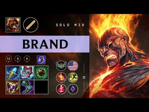 Brand Mid vs Syndra - NA Challenger Patch 26.06