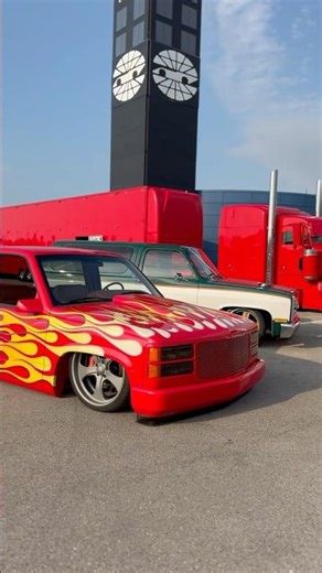 “Red Sleds” by Hills HotRods at Triple Crown of Rodding #obschevy #tahoe