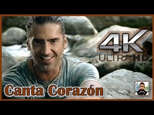 Alejandro Fernández - Canta Corazón (Official Video) [4K Remastered]