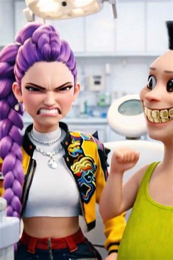 Roblox Hamood Habibi and & Rumi's gold teeth #roblox #hamoodhabibi #rumi #cartoon