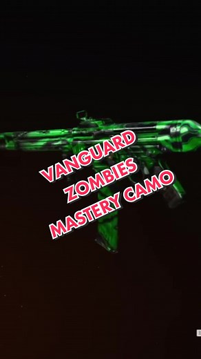 Here’s all the #Callofdutyvanguard ZOMBIES MASTERY CAMOS 🧟‍♂️ #callofduty #gaming #gamingontiktok #techtok