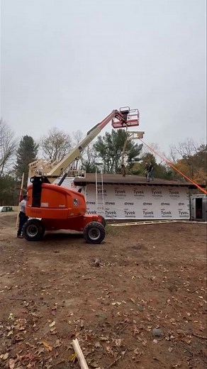 Walls up! 🏠 The framing stage is where your project really starts to take shape — transforming blueprints into structure. Our team is hard at work bringing this home addition to life, one wall at a time. #HomeConstruction #Framing #BuildingDreams #InProgress | Crest Management Co., Inc.