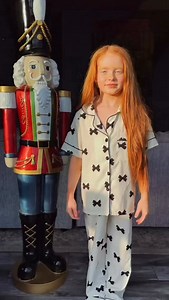 🎅🏻🎄 👗 @mamalumaofficial #dress #fashion #model #redhair #childmodel #kynlee #kynleeheiman #kynleethegreat | Kynlee The Great
