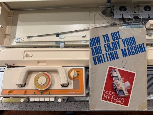 Brother KH840 Knitting Machine - Tested and Clean - Etsy