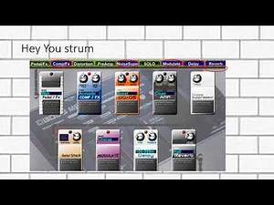 Boss ME 25 David Gilmour Pink Floyd sounds patches and setting