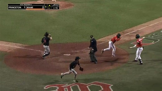 5.1K views · 104 reactions | Max with the hit, Dorian with the wheels!  Watch on ACCNX | Miami Hurricanes Baseball | Facebook