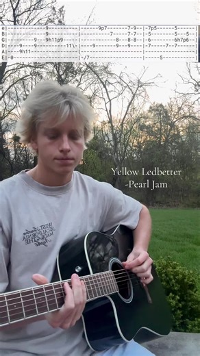 Yellow Ledbetter - Pearl Jam Guitar Cover & Tabs