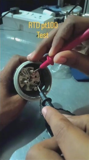 How to Test a PT100 Sensor with a Multimeter#shorts #multimeter