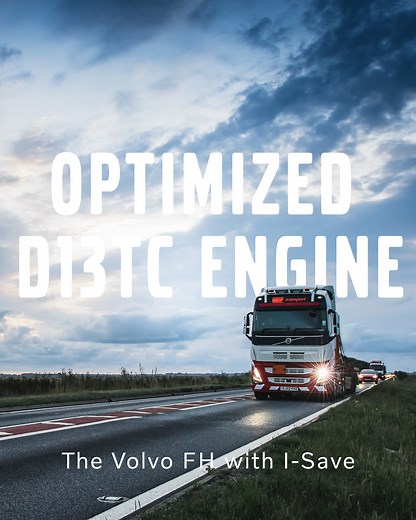 The D13 Turbo Compound is our most fuel-efficient engine. In the new Volvo FH with I-Save it has been optimized to be even more efficient. Our customer MDF Transport has put it to the test. Watch their review here. #volvotrucks #fuelefficiency #driveability | Volvo Trucks