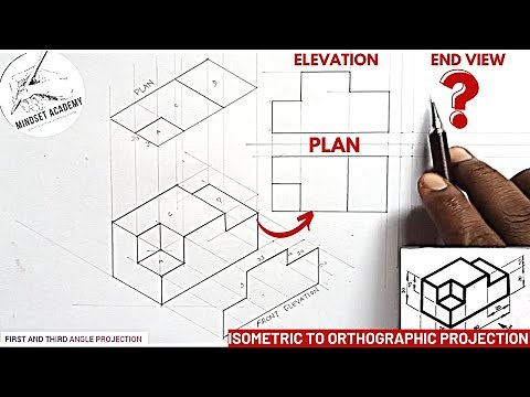 ORTHOGRAPHIC PROJECTION ( FIRST AND THIRD ANGLE)