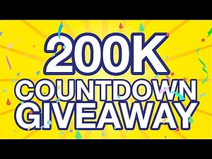 200,000 Subscriber Giveaway!