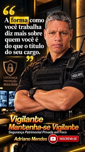 O QUE DIFERENCIA UM VIGILANTE PROFISSIONAL? #vigilante