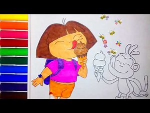 Dora the Explorer // Delicious ice cream !! // Вкусное мороженное !!!