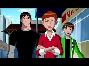 Ben 10 Ultimate Alien Kevin tries teach Gwen to drive