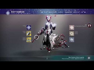 GETTING BEST DRESSED AWARD DURING DAWNING: SNOWBALL FIGHT (PVP) The Dawning Event - Destiny 2