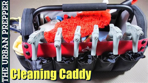 Cleaning caddy organization and tips by TheUrbanPrepper