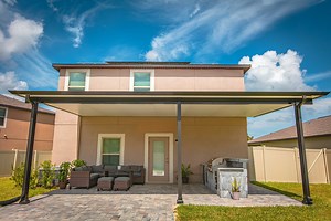 The Moderno - Insulated Aluminum Solid Roof Patio Cover