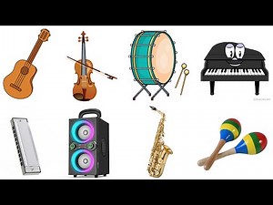 70 Musical Instruments & Sound Devices in English | Vocabulary with Pictures