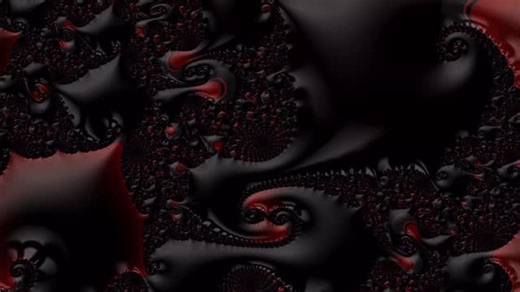 A section of the full piece available on @blackdoveart Cinder Drive (2026) Black carbon and ember-red recursion unfold in accelerating motion. Glossed spirals coil through dense fractal structure, building pressure as the viewpoint advances forward. Driven by a punchy rock instrumental, the piece transforms smoldering heat into propulsion — structure pushed into kinetic force. #fractalart | TechCanvas Studios - Diana de Avila