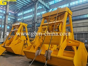 [Hot Item] 12cbm Clamshell Hydraulic Remote Control Grab for Handling Bulk Cargo