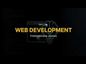 Day 2 Learning to Code | Building a Bookstore Page (FreeCodeCamp) | Study With Me