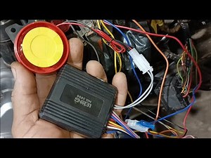 How to Install an Alarm with Electric Start on Any Motorcycle.