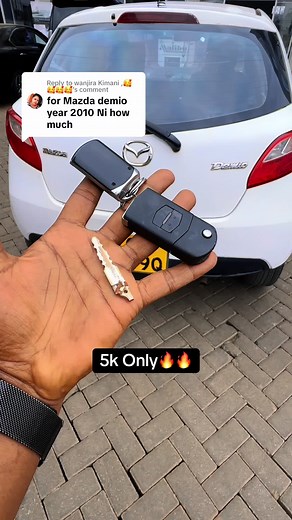 Mazda Demio Key Upgrade for Only Sh.5000 - Car Locksmith Services