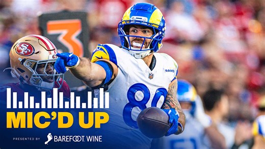 Tyler Higbee Mic'd Up during the Rams' REVENGE win over the 49ers