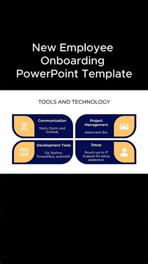 Onboarding PowerPoint Tutorial: Tools & Technology #PowerPoint #Onboarding #employeeonboarding