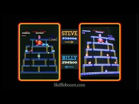 Billy Mitchell vs. Steve Wiebe: DONKEY KONG [Skiffleboom.com]