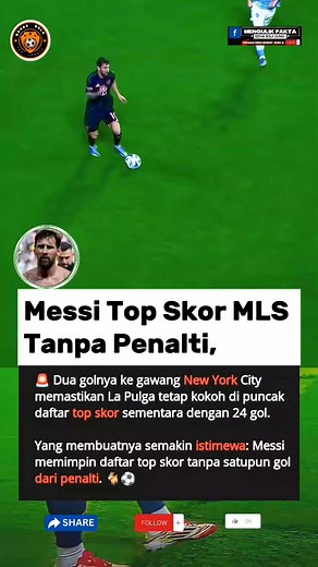 421K views · 10K reactions | Top skor MLS : Lionel Messi gol tanpa penalti  #beritabola #ligachampions #laliga #europaliague #elclasico #ucl #kontroversi #barcelona #realmadrid #intermilan #psg #arsenal #localsport #highschoolfootbal #fridaynighlights #footballfans #premierleague #highschoolsport #soccer #spanishfootball #footballmatch #fantasyfootball #footballnews #championsleague #nflteams #uefa #europeanleague #wordcup #internationalfootball #qualifierm | Ngulik Seru | Facebook